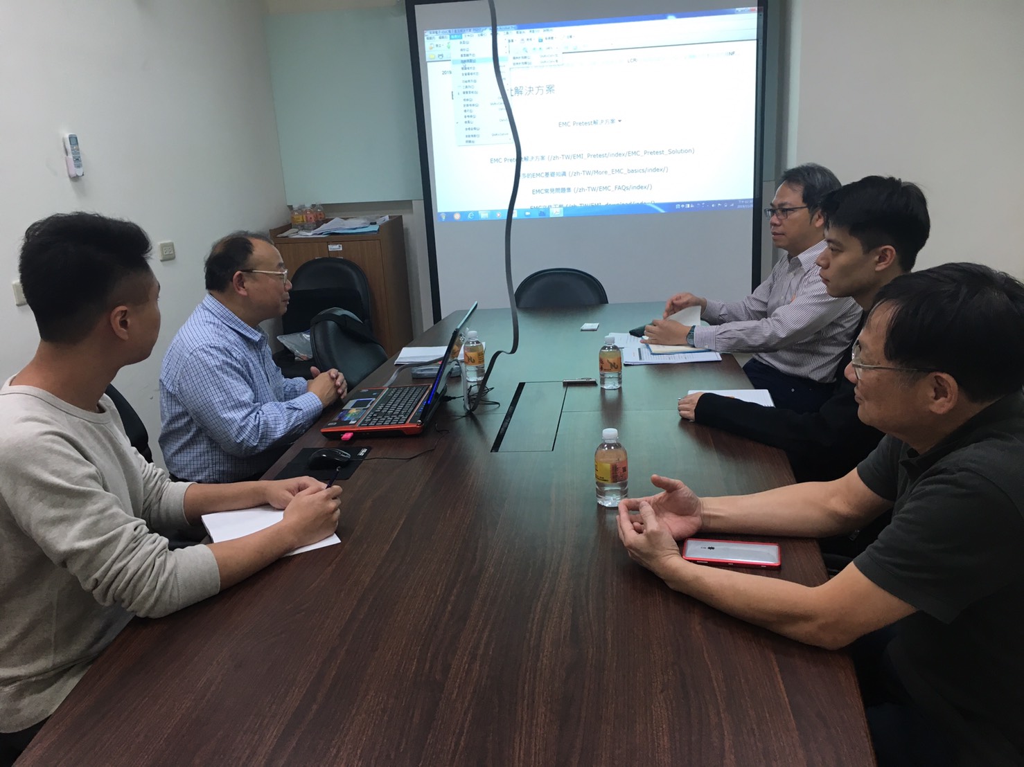 財團法人台灣電子檢驗中心來訪討論產學合作